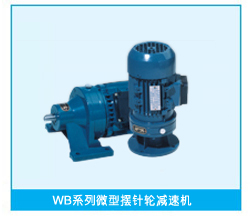 微型擺線(xiàn)針輪減速機